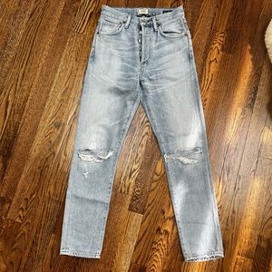 Citizens of humanity high waisted light wash